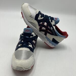 Asics Gel Lyte 5 V Navy Blue, Red, White/Gray Red Women’s Size 6 Athletic Shoes